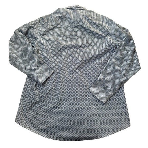 Wrangler Wrancher Shirt Pearl Snap XLT Long Sleeve Western - Picture 4 of 4